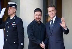 Zelenskiy, Macron ile görüştü
