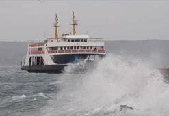 Çanakkale Boğazı'nda ulaşıma fırtına engeli