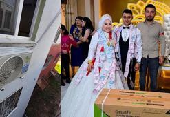 Adana'da düğüne damga vuran sürpriz hediye! 'Benim için altından daha değerli'
