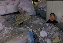 Facianın eşiğinden dönüldü! İstanbul'da bir apartman dairesinin tavanı çöktü