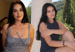 Esra Bilgiç'ten otopark pozları! Güzelliğiyle hayran bıraktı