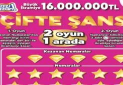 Çifte şans ile 2 oyun bir arada! 16 milyon TL kazandırıyor