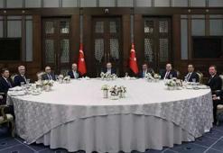 Cumhurbaşkanı Erdoğan yasama, yürütme ve yargı organlarının temsilcileri ile görüştü