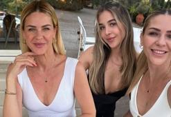 Emine Ün ve kızı davette! Benzerlikleri şaşkına çevirdi