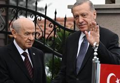 Cumhurbaşkanı Erdoğan, MHP lideri Devlet Bahçeli'yi kabul etti