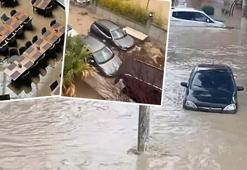 Aydın'da sağanak kaosu! Kent yarım saatte felç oldu