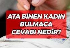 Ata Binen Kadın Bulmaca Cevabı Nedir? 3, 4 ve 6 Harfli Çengel ve Kare Bulmacada Ata Binen Kadın Karşılığı