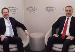 Dışişleri Bakanı Hakan Fidan, Hollandalı mevkidaşı ile Davos'ta görüştü