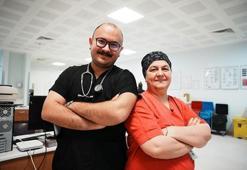 Şifa dağıtan aile! Anne hemşire, oğlu doktor