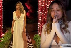 Fenomen Merve Taşkın ülkeyi terk etti! Uçakta gözyaşlarına boğuldu
