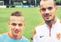 Sneijder onaylı rüzgardan hızlı
