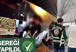 Bakan Yerlikaya duyurdu! Kafasıyla araç camını kırarak sürücüye saldıran kişi yakalandı