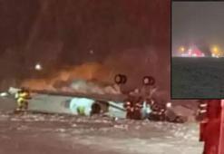 ABD’de özel jet dehşeti! 8 kişiyle havalanırken piste çakıldı