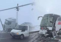 Sivas’ta sis zincirleme kazaya neden oldu: 7 yaralı