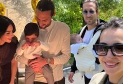 Melisa Aslı Pamuk eşi Yusuf Yazıcı'nın ve oğlu Mylan bir yaşında!