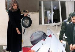 Bu nasıl öfke? Evi harabeye çevirdi, 'İstemiyorum' diyen karısını dövdü