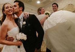 Sessiz sedasız evlenen Yasemin Kay Allen ve eşinden romantik kare