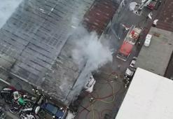 Başakşehir İkitelli Atatürk Sanayi Sitesi'nde yangın
