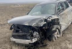 Çorum'da tır ile cip çarpıştı: 4 yaralı