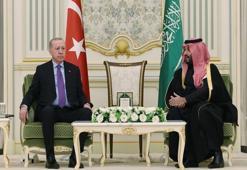 Cumhurbaşkanı Erdoğan, Suudi Arabistan Veliaht Prensi Selman ile görüştü