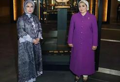 Emine Erdoğan, Mısır Cumhurbaşkanı'nın eşi Amer ile bir araya geldi
