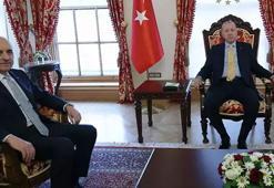 Cumhurbaşkanı Erdoğan, TBMM Başkanı Kurtulmuş'u kabul etti