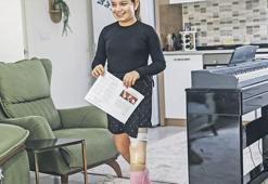 Fatma azmiyle örnek oldu