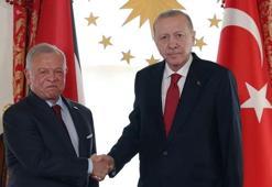 Cumhurbaşkanı Erdoğan, Ürdün Kralı 2. Abdullah ile bir araya geldi