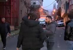 Sancaktepe'de silahlı çatışma! Yaşananlar güvenlik kamerasında