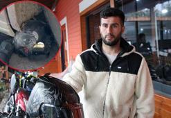 Şans değil tedbir! TIR’ın altından sağ çıktı, nedeni tek bir detay