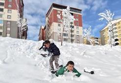 Kar nedeniyle 2 kentte okullar tatil edildi