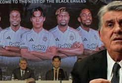 Beşiktaş'ta yeni transferler için imza töreni düzenlendi! Serdal Adalı'dan hakem tepkisi