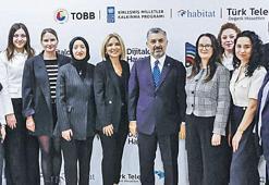 50 bin kadına teknoloji eli