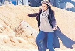 Ayakkabısı çamurda kalbi Cihan’da!