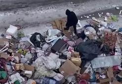 10 yıllık birikim ortaya çıktı! Evden tonlarca çöp çıkarıldı