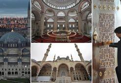 Mimar Sinan'ın 'ustalık eserim' dediği Selimiye Camisi, restorasyon sonrası Ramazan'a hazır!
