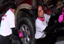 ‘Yapamazsın’ diyenlere inat! Oto sanayinin 'pembe eldivenli ustası' Amine’nin tek bir hayali var