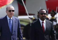 Cumhurbaşkanı Erdoğan Etiyopya'da! Bilboardlara fotoğrafını koydular