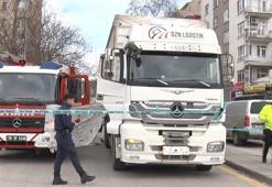 Ankara'da korkunç kaza! Karşıdan karşıya geçerken tırın altında kaldı