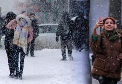 İstanbul’da yoğun kar yağışı başladı