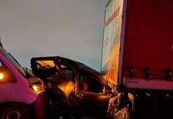 Anadolu Otoyolu'nda zincirleme kaza: 16 araç birbirine girdi; yaralılar var