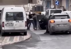 Davulcular arasında çıkan kavga sokakta paniğe neden oldu