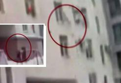 7. kattan düşen çocuğu havada yakaladı! Kahraman apartman görevlisinin kaburgaları kırıldı