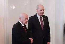 TBMM Başkanı Kurtulmuş'tan Bahçeli'ye ziyaret