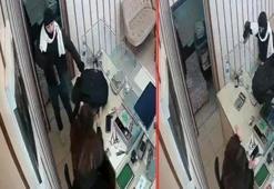 Çığlık ve panik butonu şüpheliyi kaçırdı! Kuyumcuda panik anları