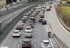 İstanbul'da iftar öncesi trafik yoğunlğu yüzde 85'lere geldi