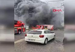 Silivri'de fabrikada yangın! Olay yerine ekipler sevk edildi