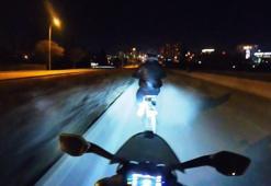 Bisikletliye çarpmaktan son anda kurtuldu, önce tokat attı sonra yardım etti