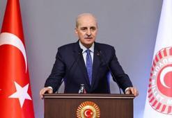 TBMM Başkanı Kurtulmuş: Terör örgütünün silahlarını bırakmasıyla birlikte yeni bir döneme başlıyoruz
