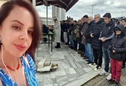 Estetik operasyon sonrası yaşamını yitiren Sibel Yiyin, son yolculuğuna uğurlandı